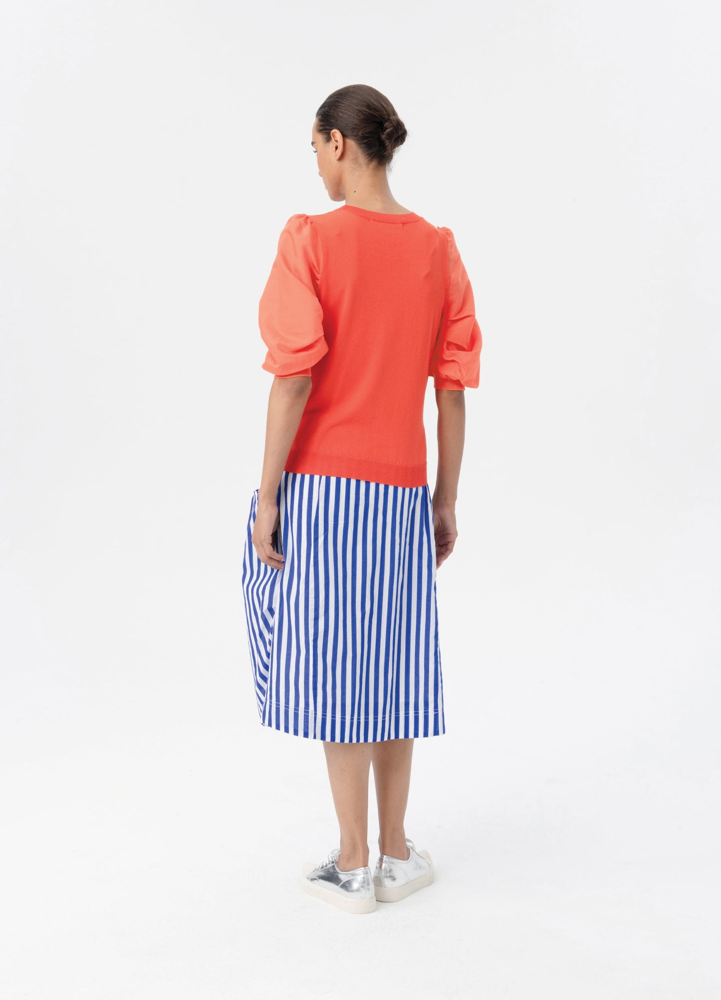 Cooper Skirt in Heron Stripe by Blacklist NZ women’s fashion