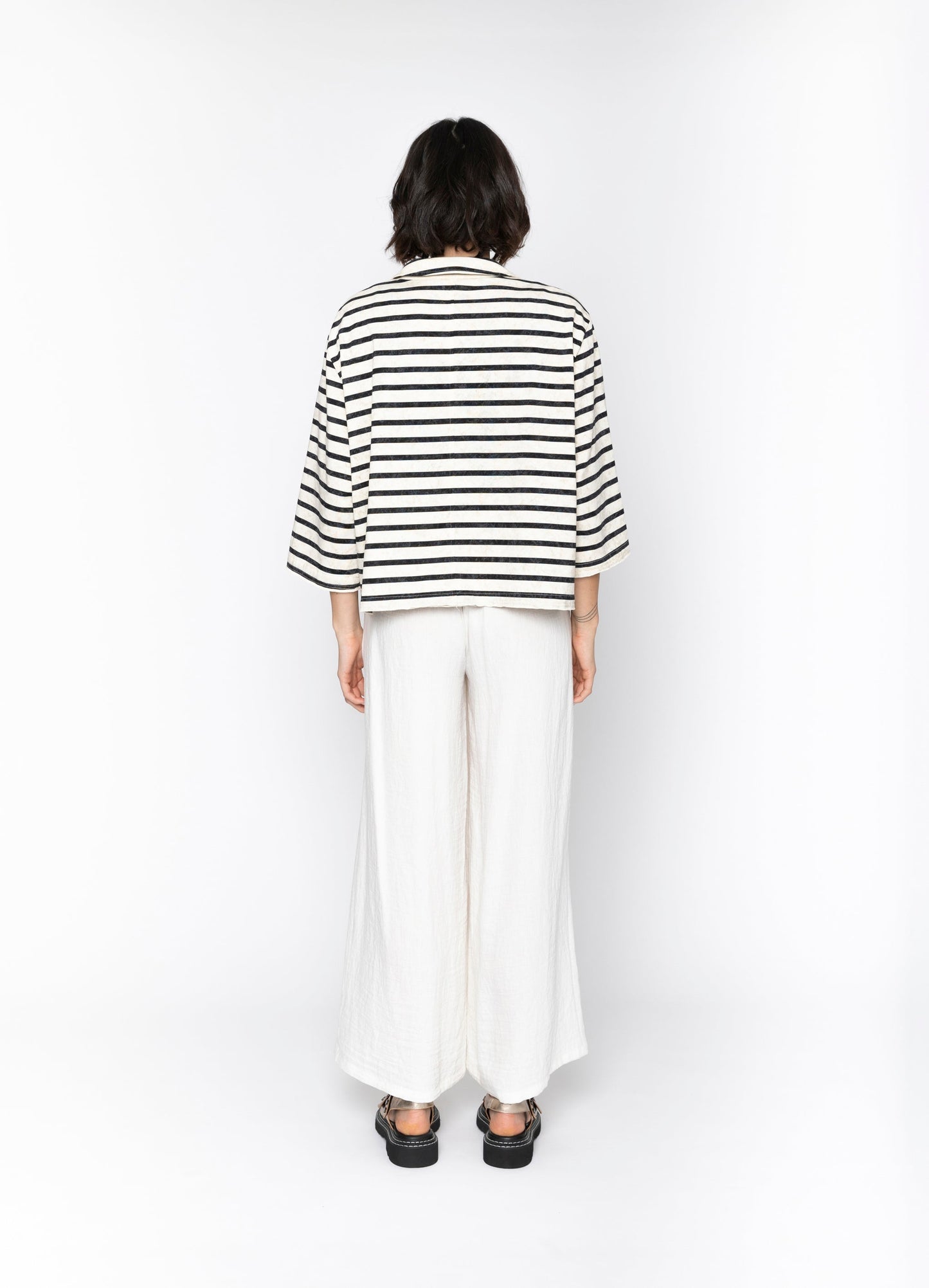 Sara Jacket in Stripe by Blacklist NZ women’s fashion