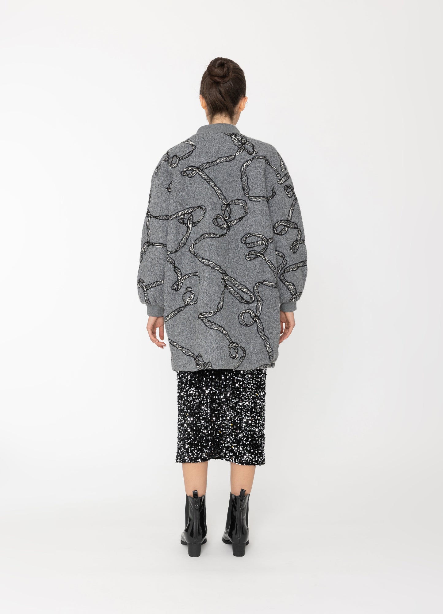 Xene Jacket in Grey Blacklist women's jacket NZ