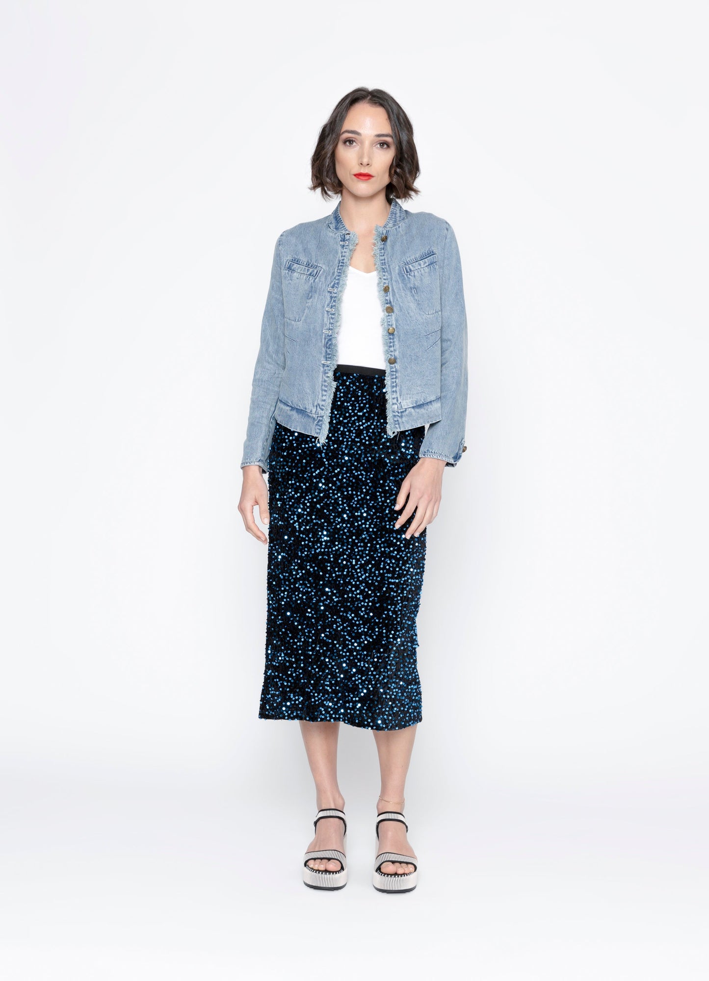 Sequin Skirt