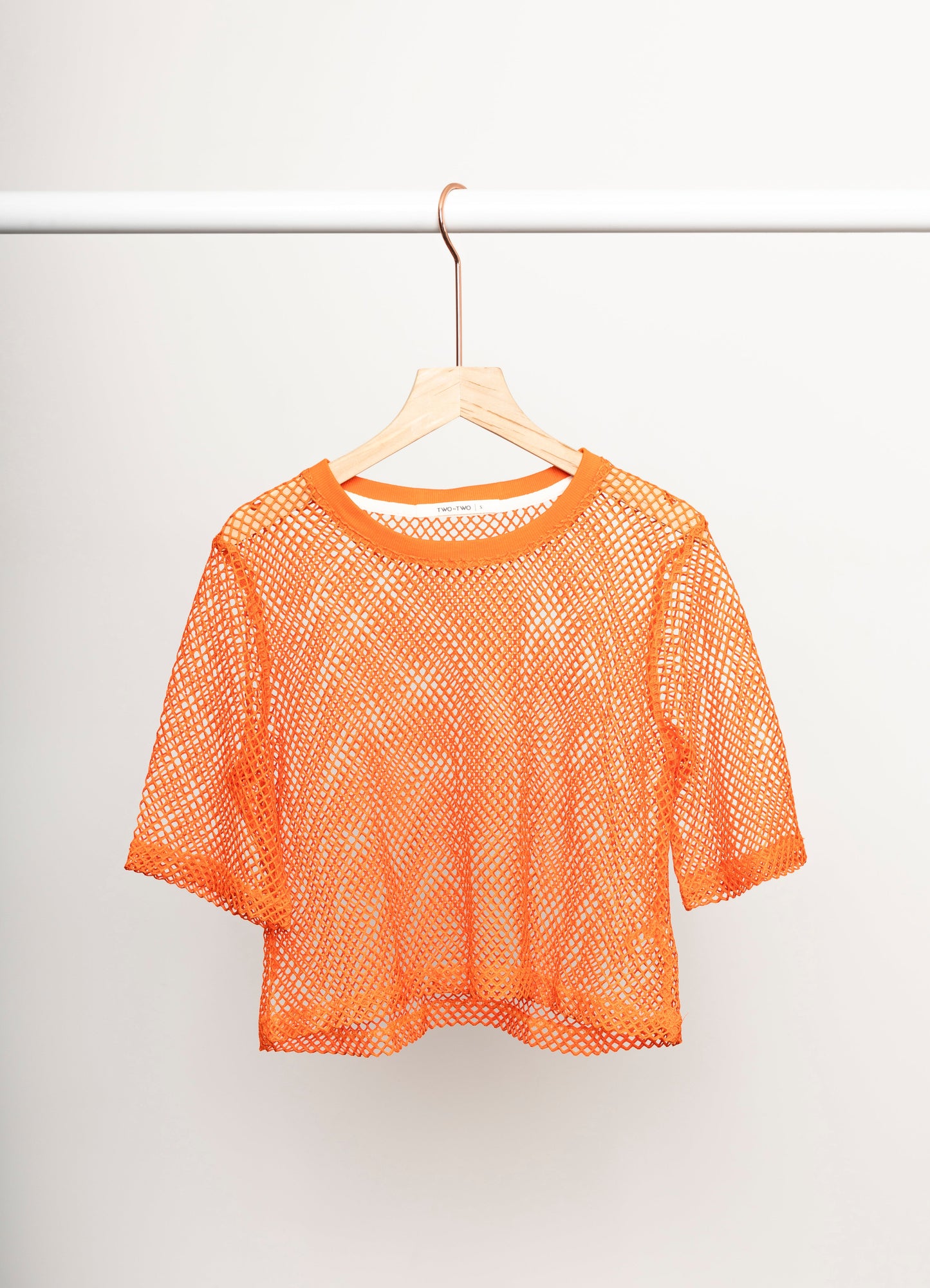 Arrow Mesh Top women's Two by Two NZ everyday fashion