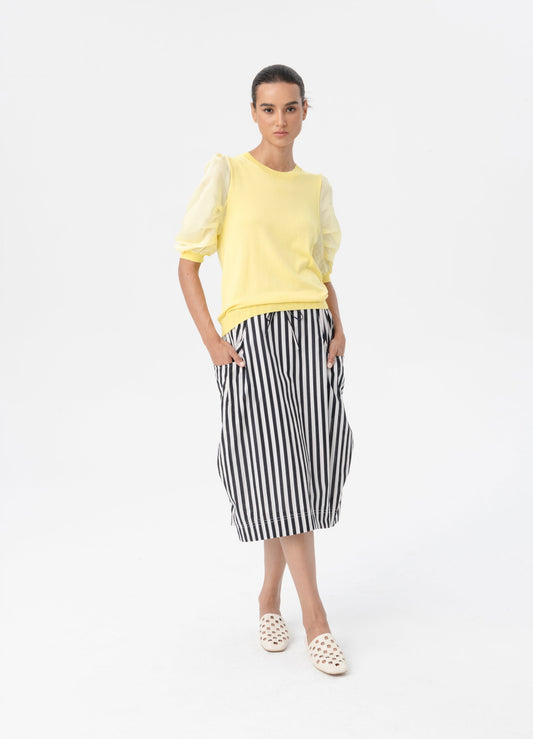 Joanne Top in Orange by Blacklist NZ women’s fashion