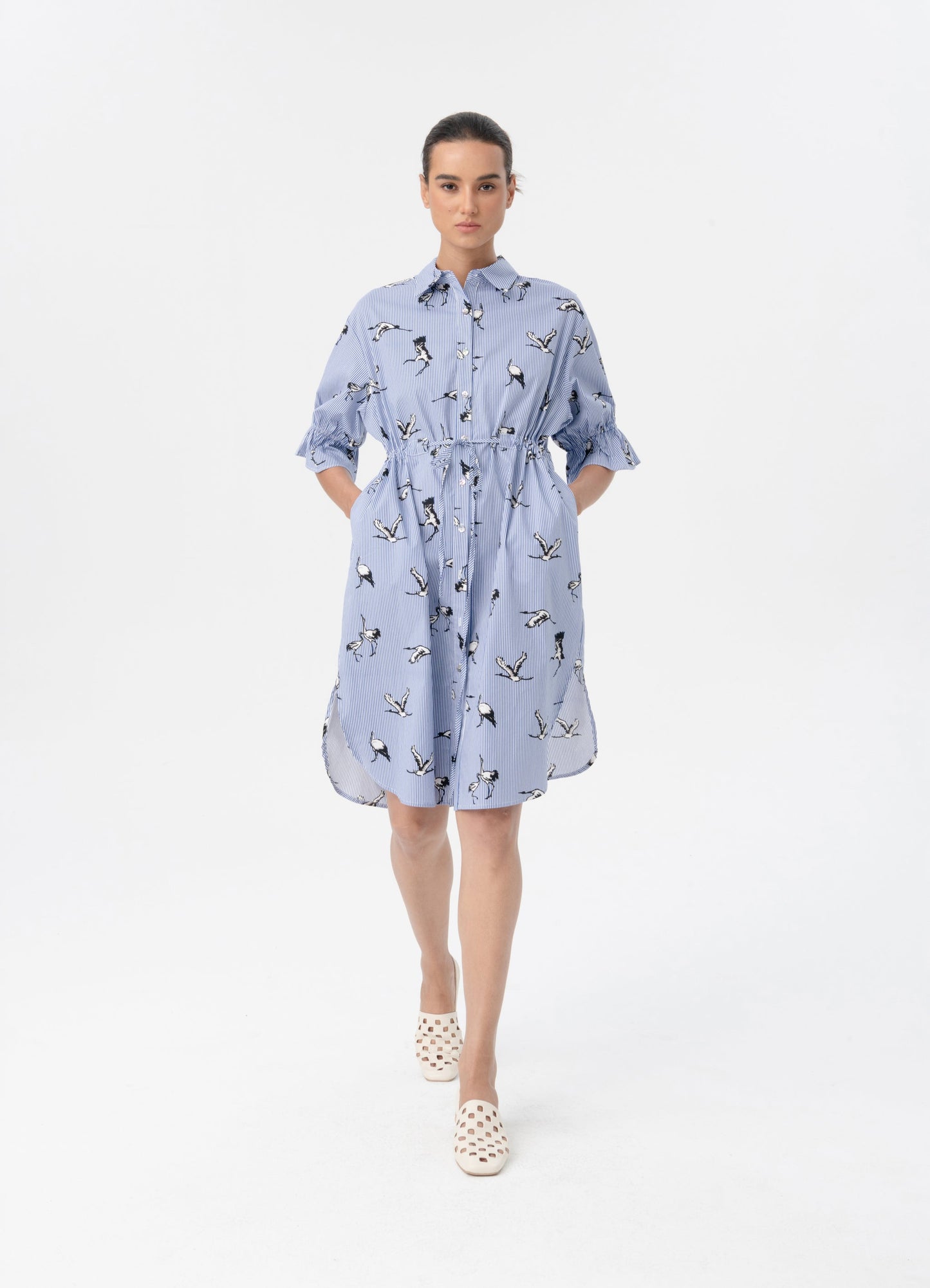 Vena Shirt Dress