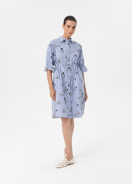 Vena Shirt Dress
