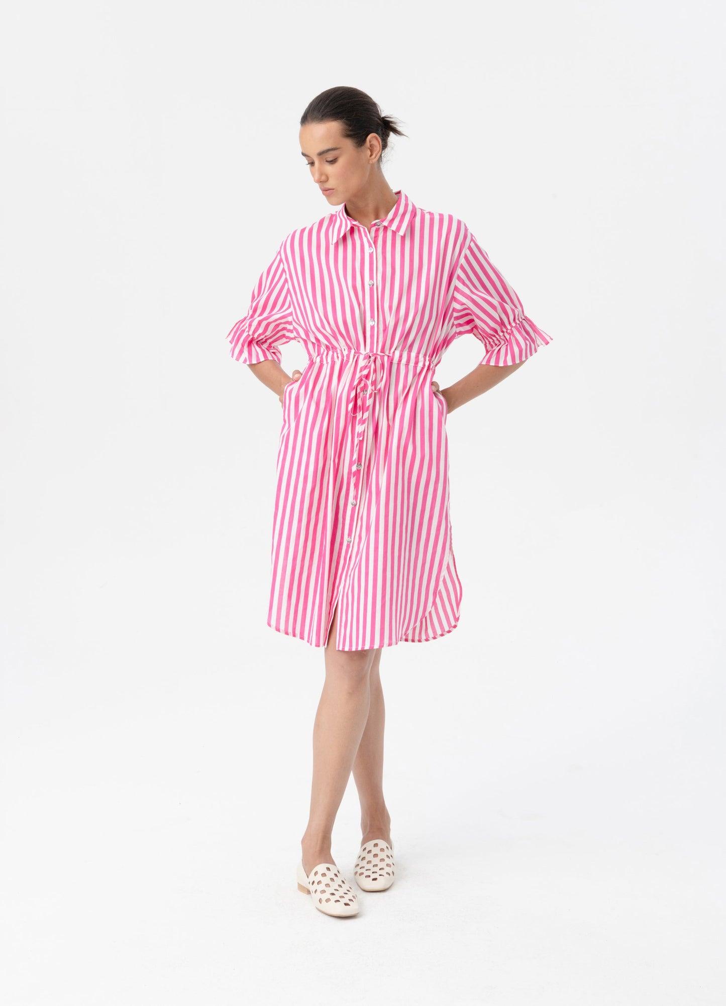Vena Shirt Dress