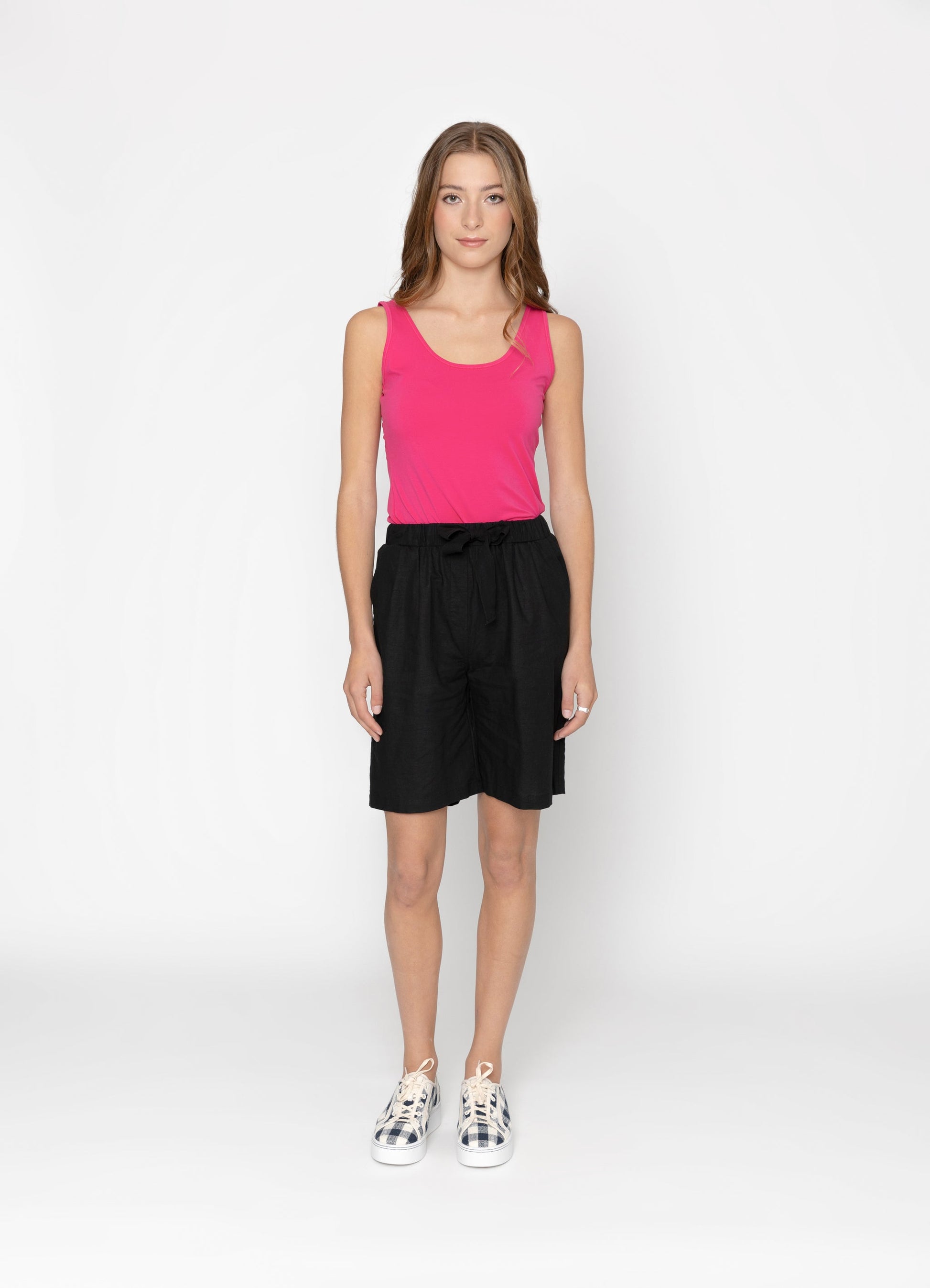 Ford Shorts - Cotton Linen women's Two by Two NZ everyday fashion