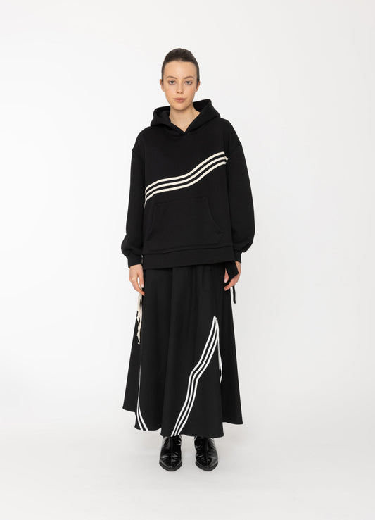 Vega Hoody in Black Blacklist women's top NZ