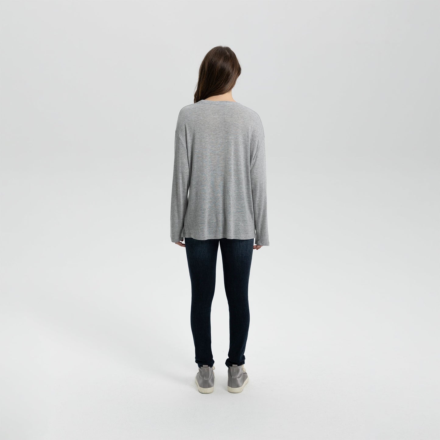 Long Sleeve Linen Tee