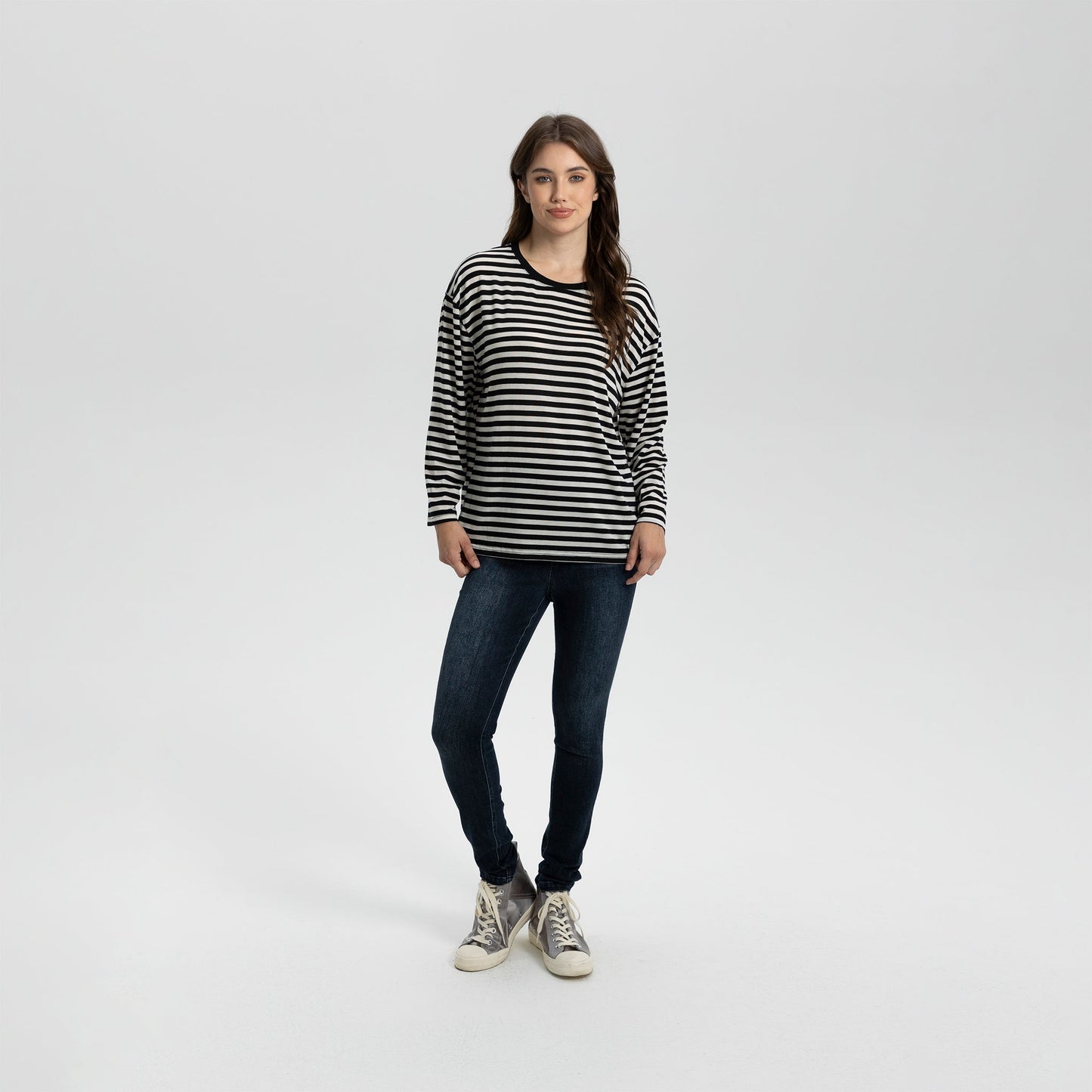 Long Sleeve Linen Tee