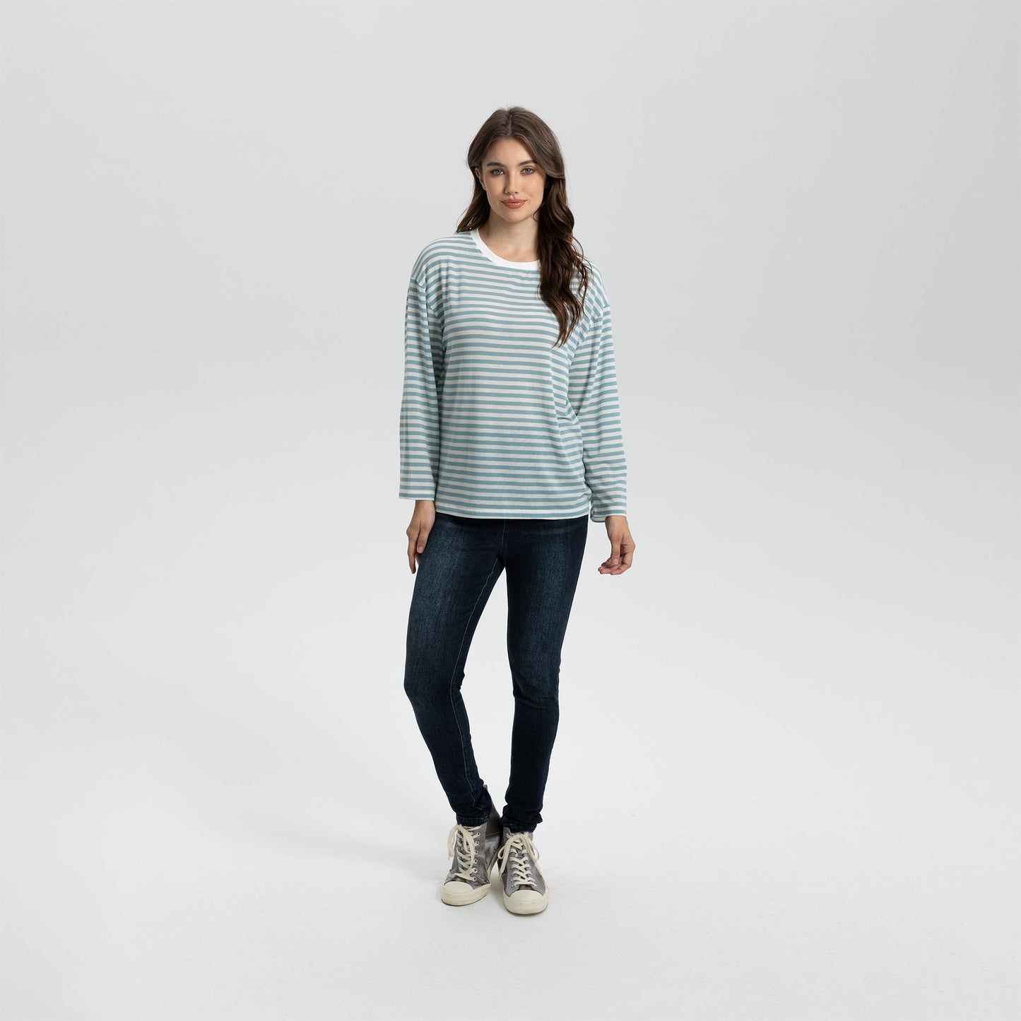 Long Sleeve Linen Tee