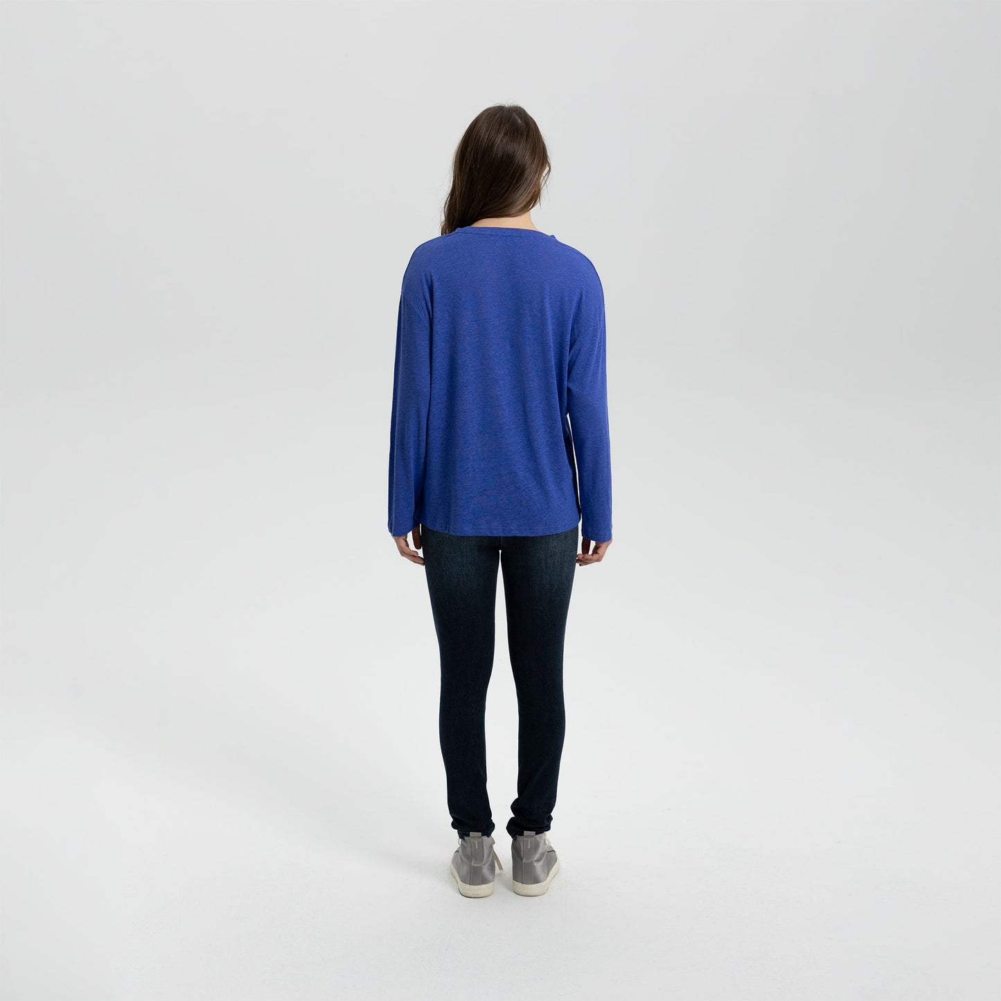 Long Sleeve Linen Tee