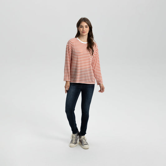 Long Sleeve Linen Tee