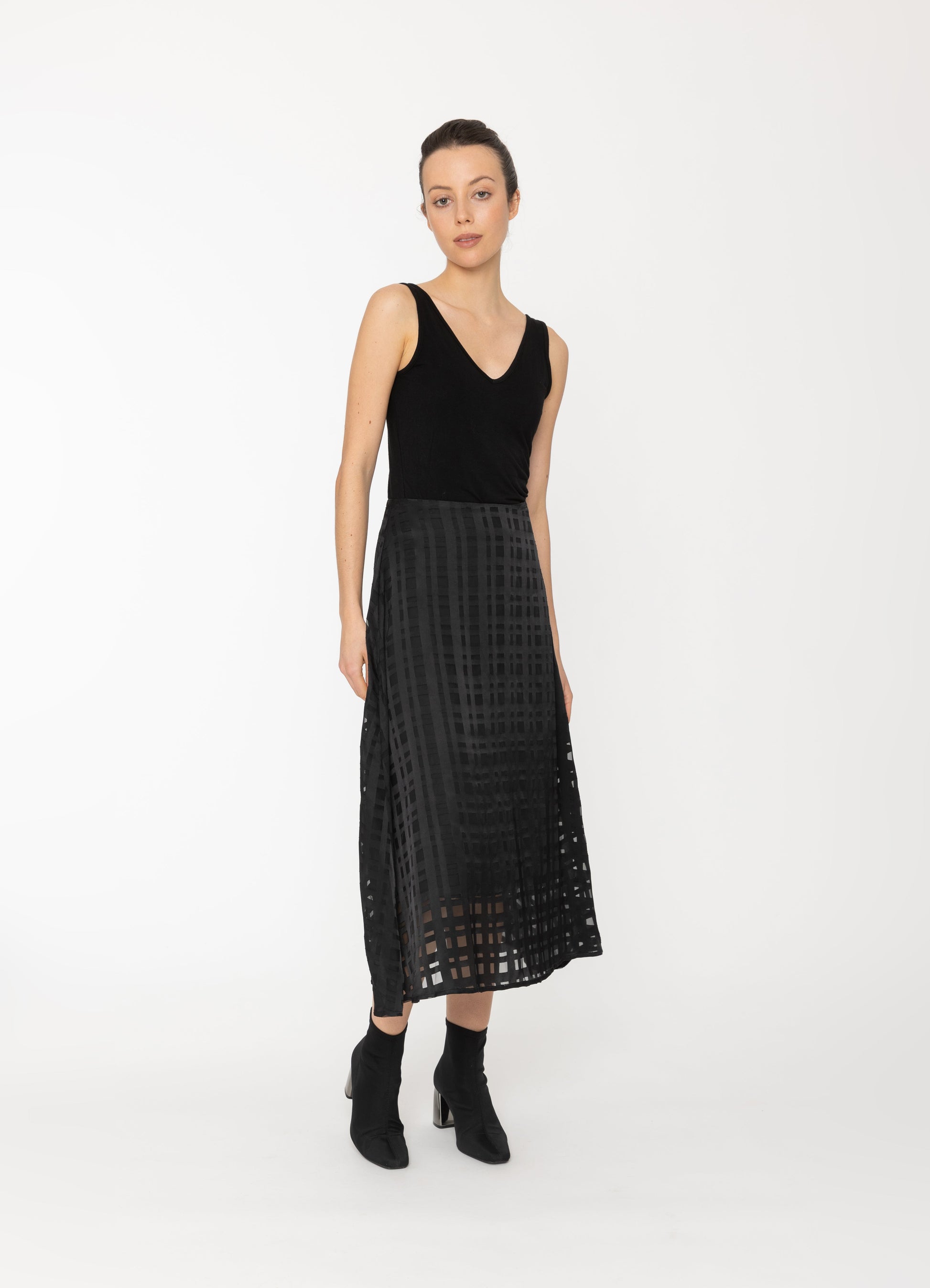 Uno Skirt in Black Blacklist women's skirt NZ