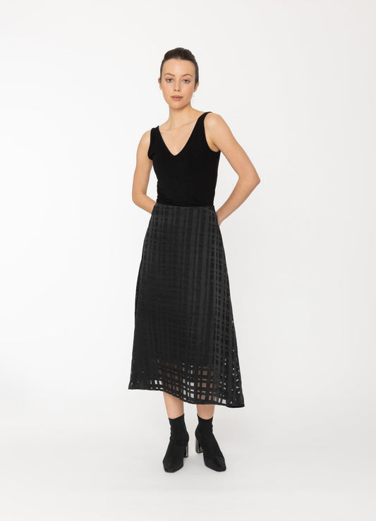 Uno Skirt in Black Blacklist women's skirt NZ
