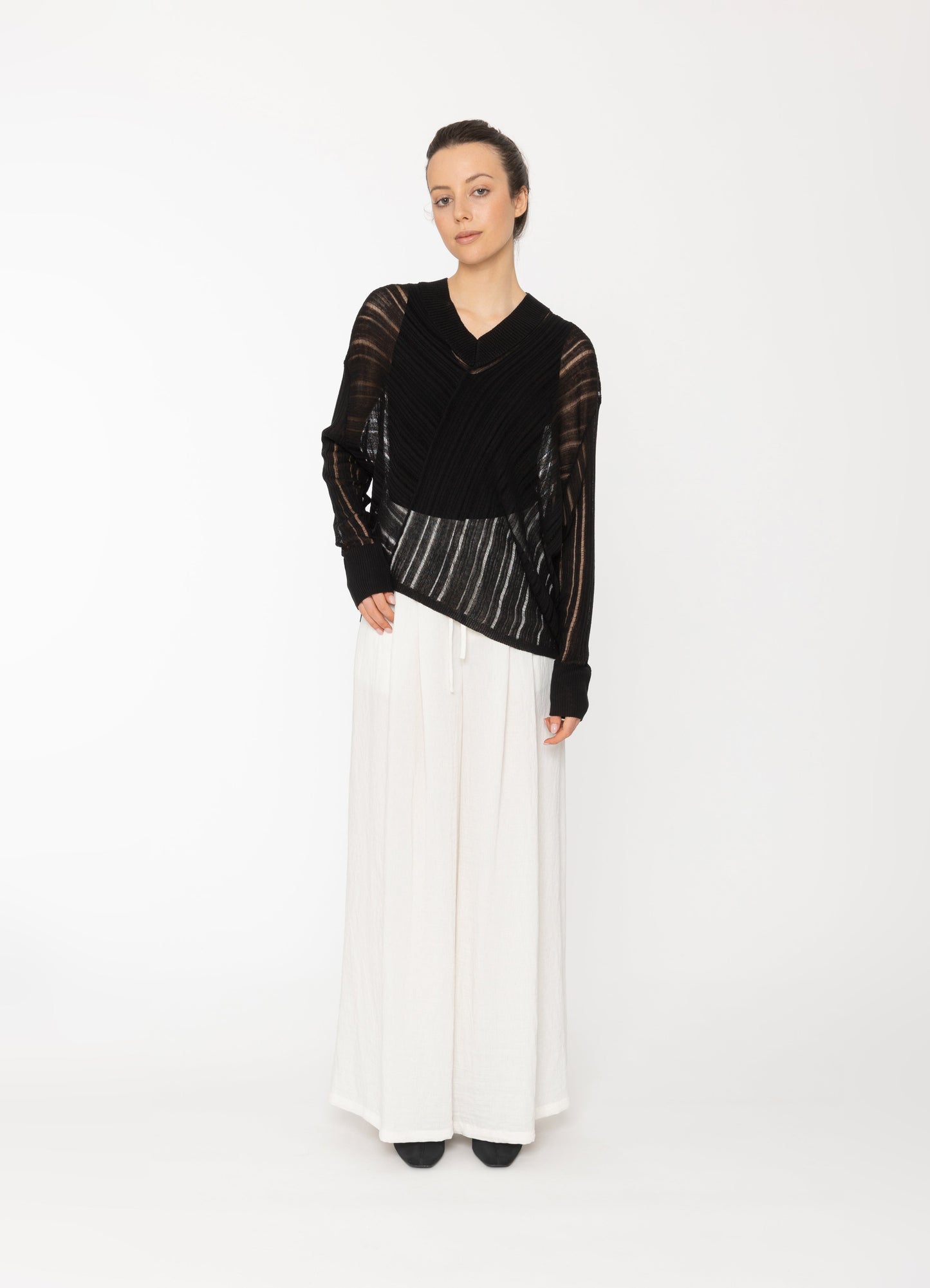 Yari Knit Top in Oatmeal Blacklist women's top NZ