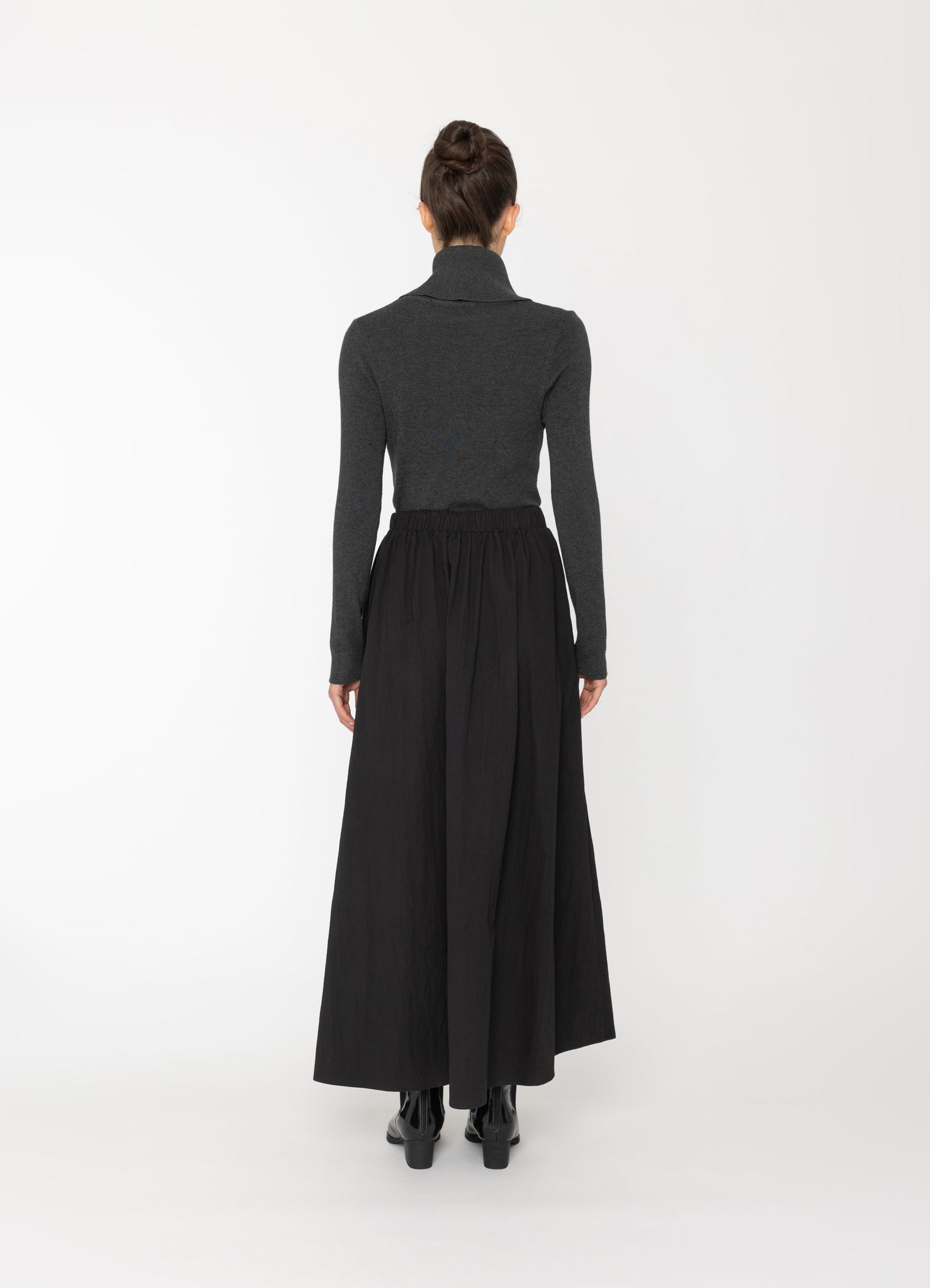 Faye Top in Charcoal Blacklist women's knitwear NZ