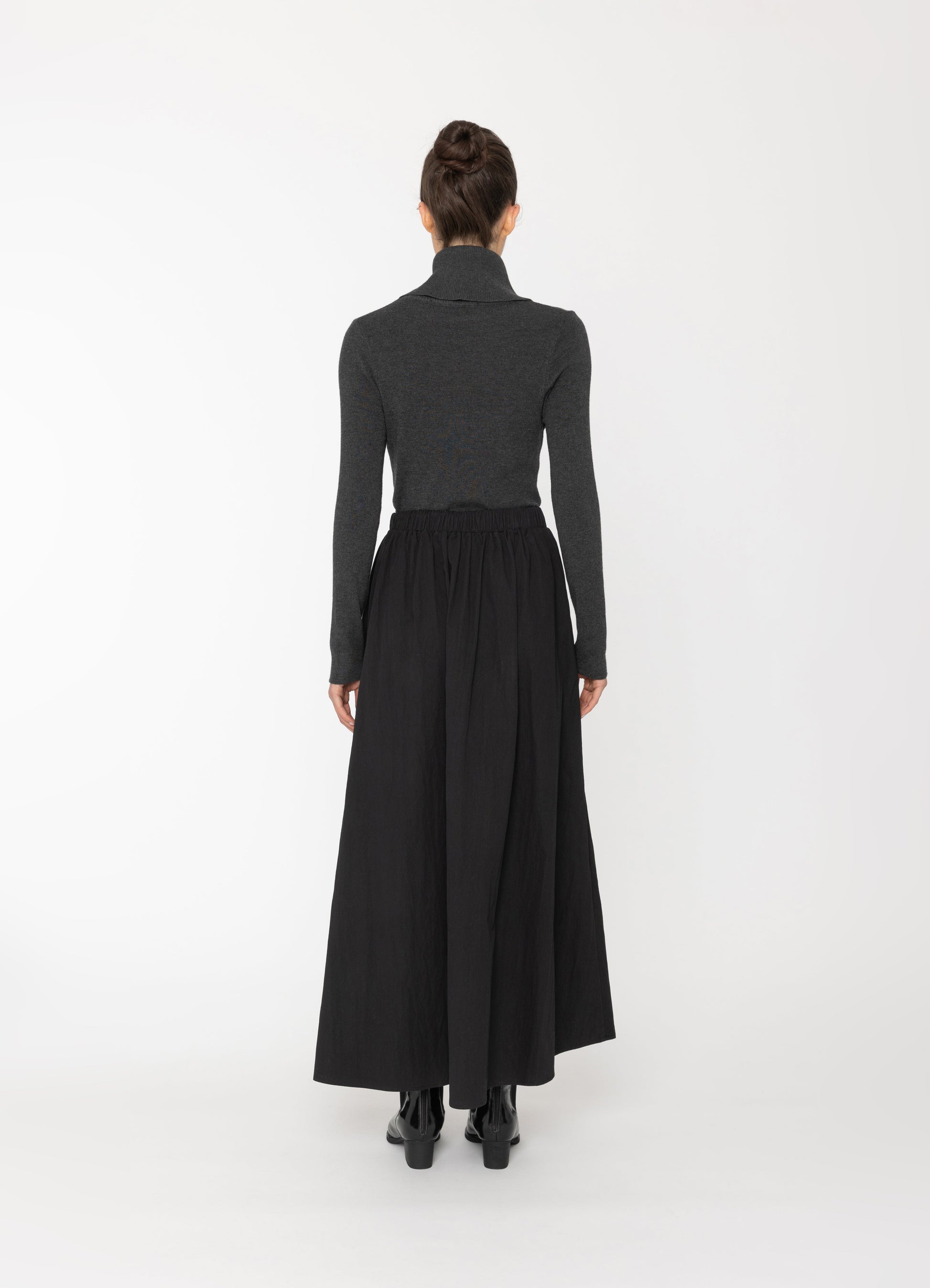 Faye Top in Charcoal Blacklist women's knitwear NZ