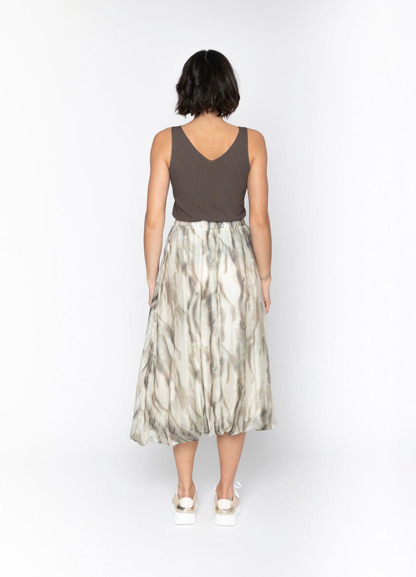 Narla Skirt - Dune Print
