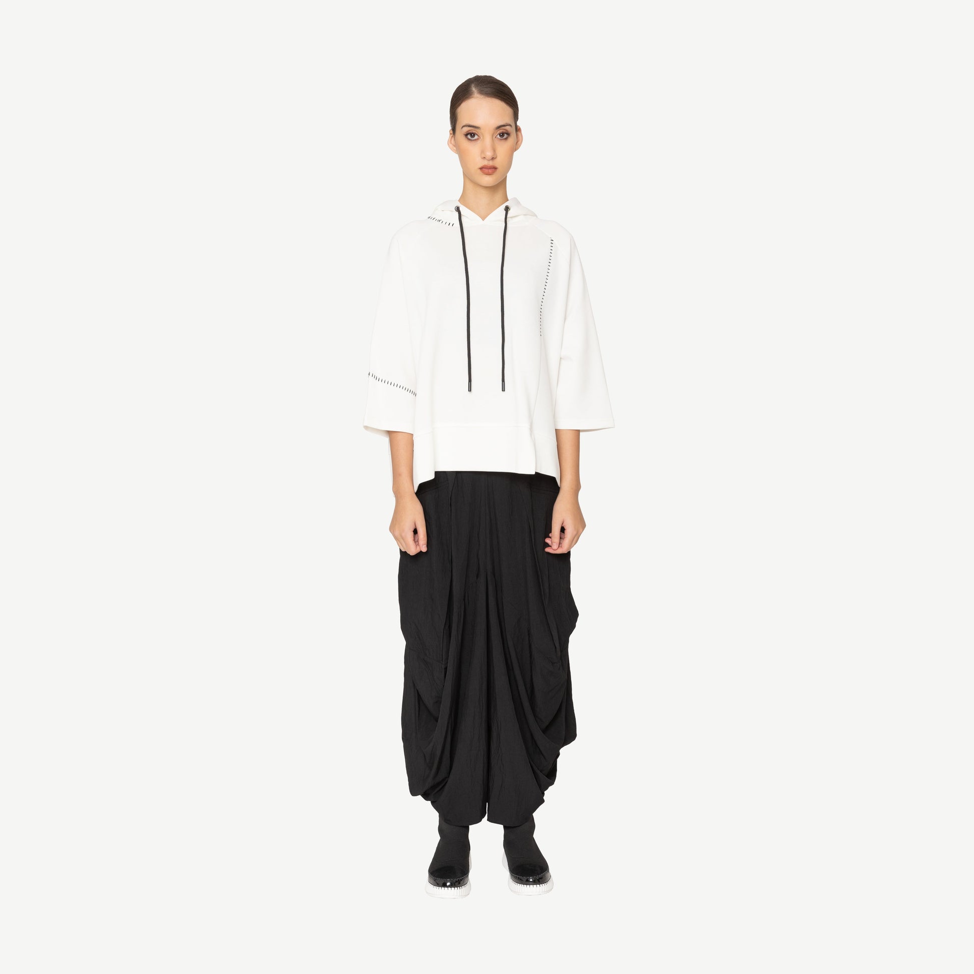 Noliv Hoody - W26 Bone & Arrow NZ designer fashion