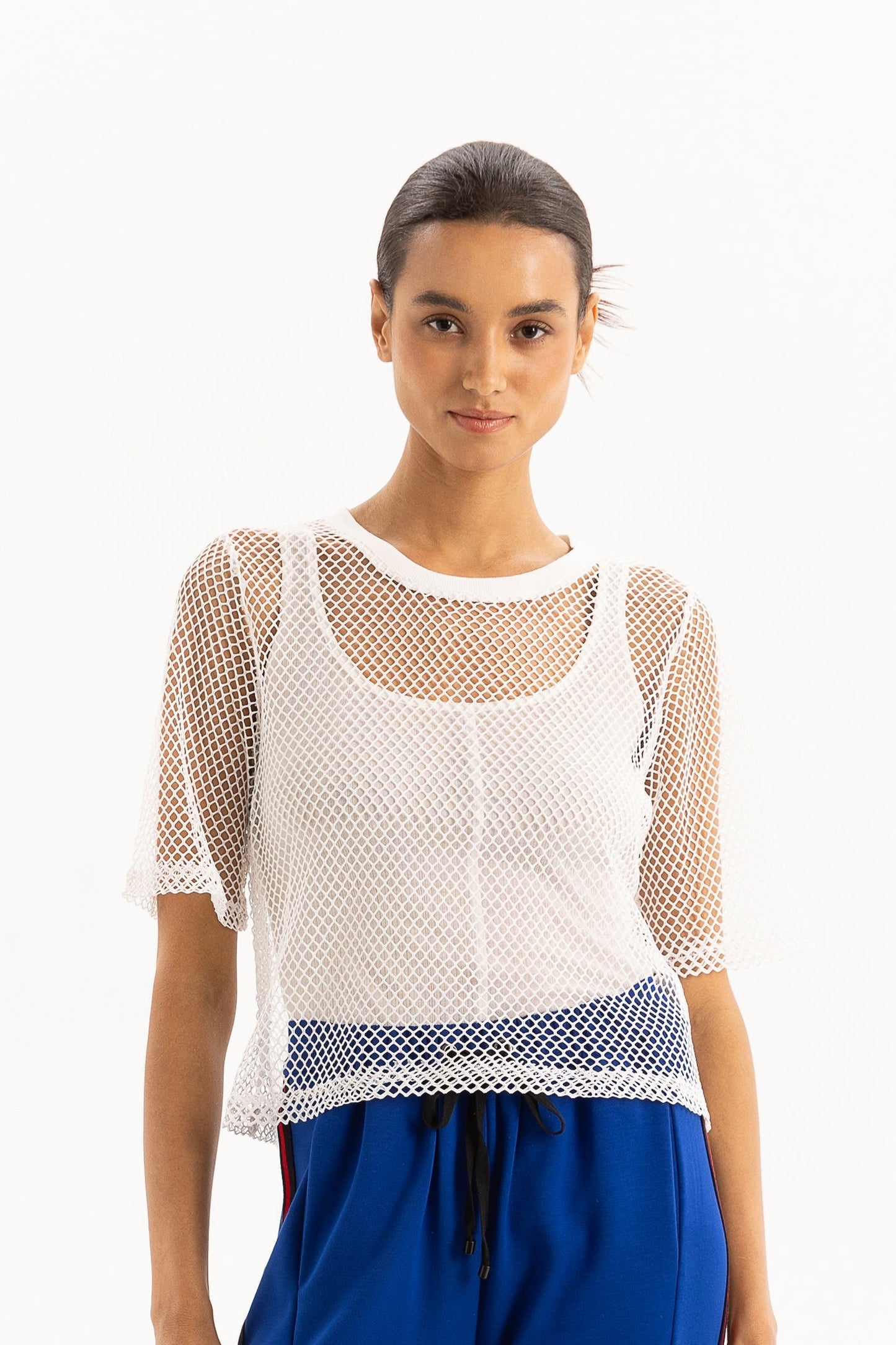 Arrow Mesh Top