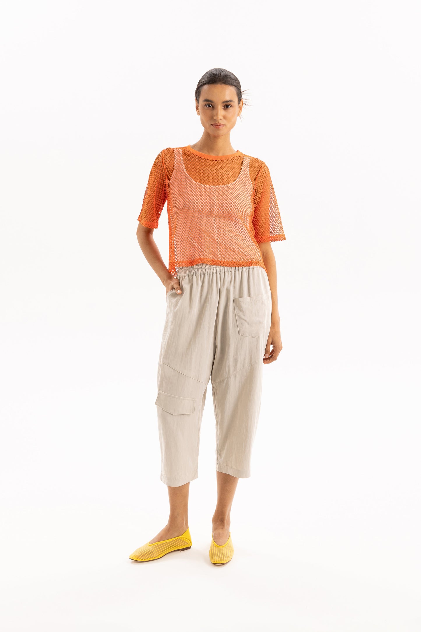 Arrow Mesh Top