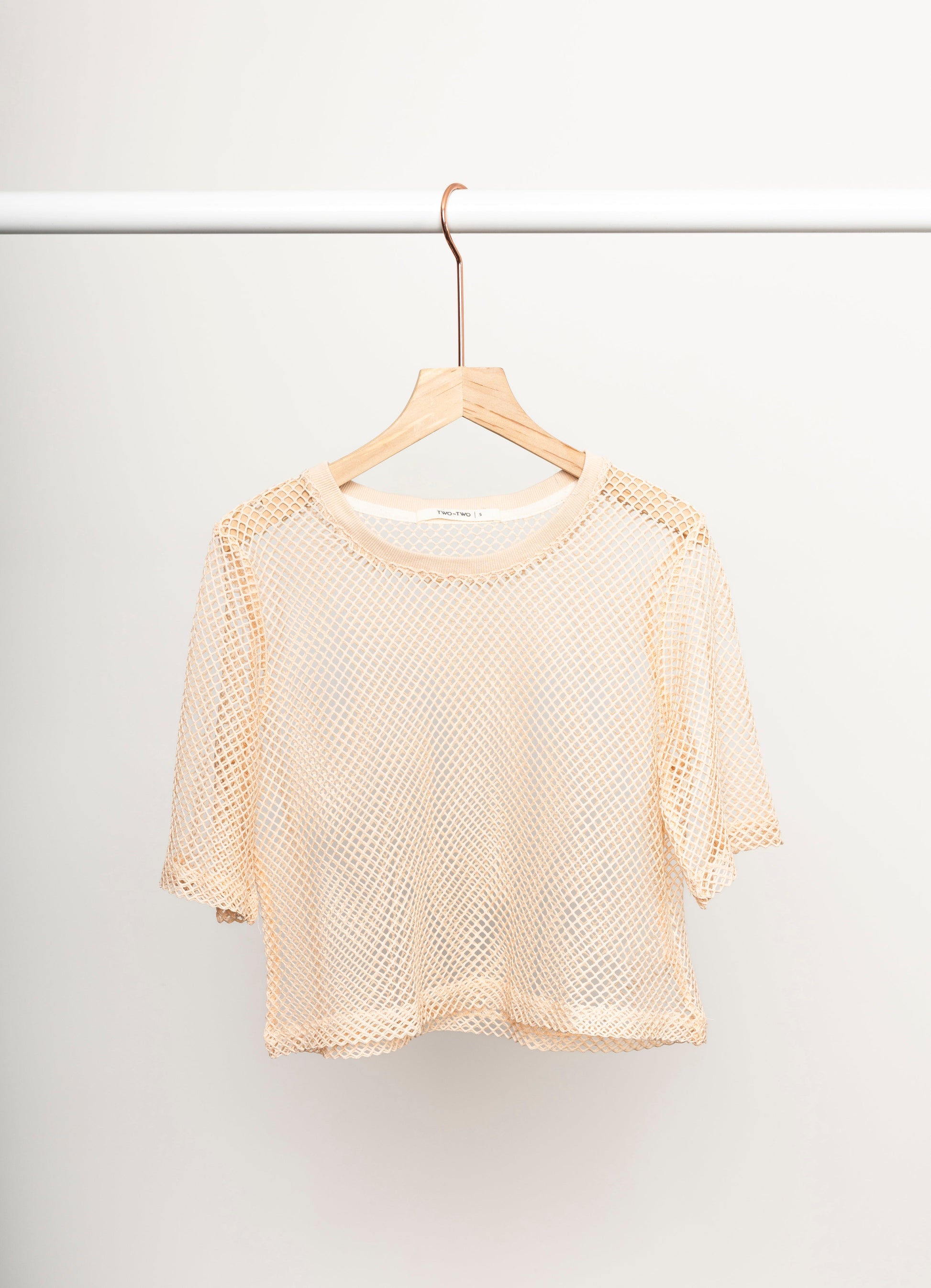 Arrow Mesh Top women's Two by Two NZ everyday fashion