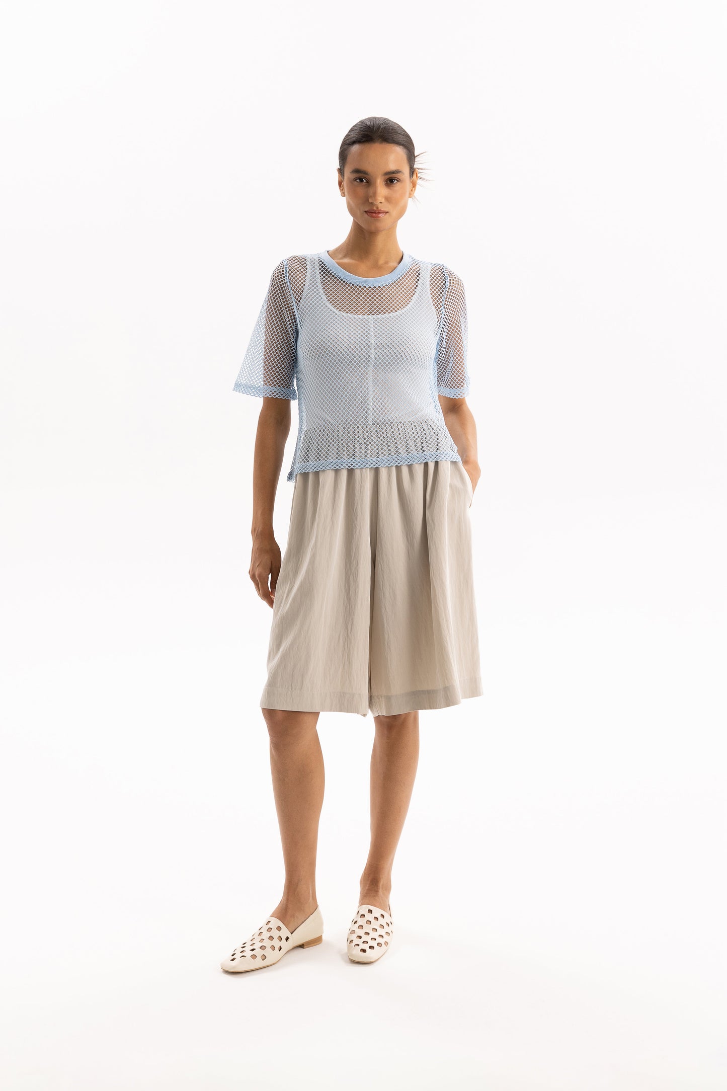 Arrow Mesh Top