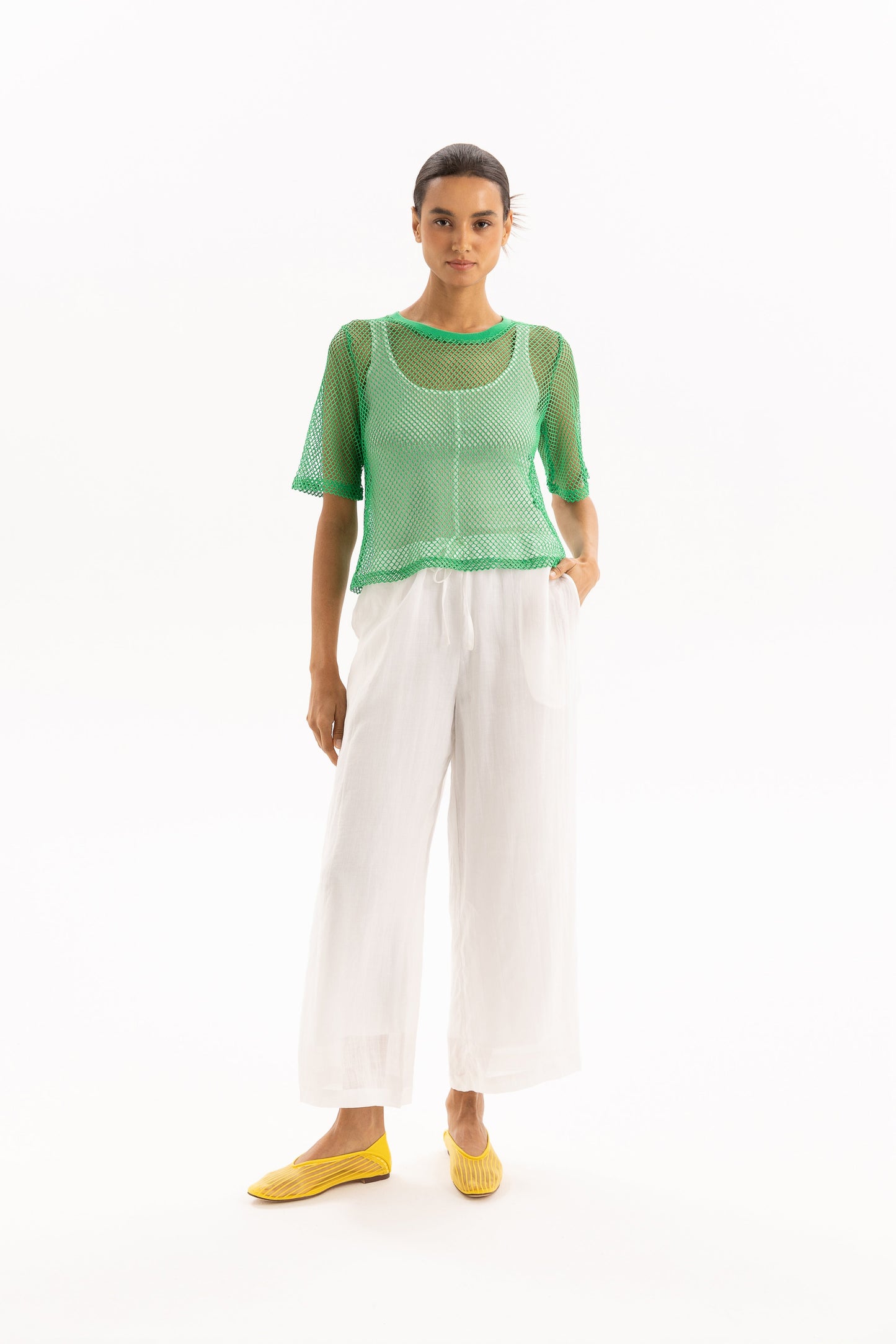 Arrow Mesh Top